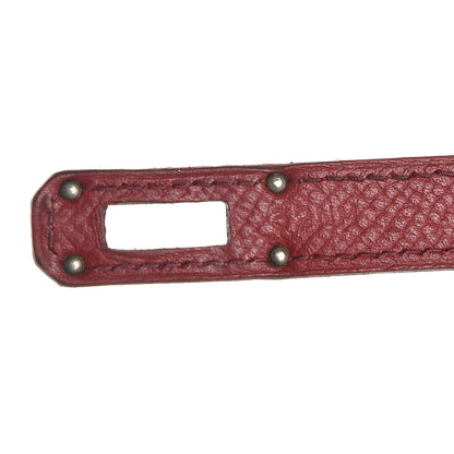 Hermes Epsom Kelly Longue Wallet Rouge Garance 6 of 11