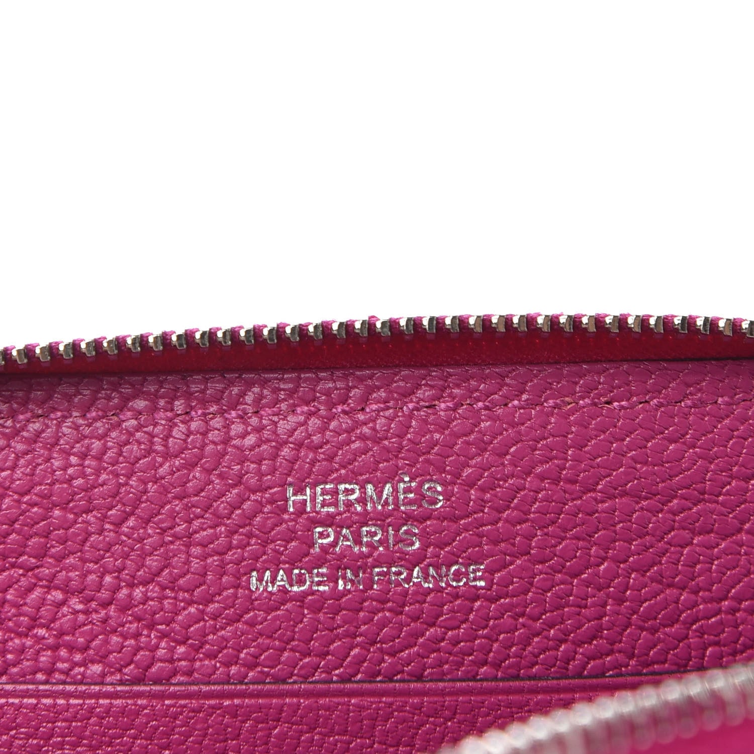 Hermes Togo Azap Mini Wallet Rose Pourpre 6 of 6