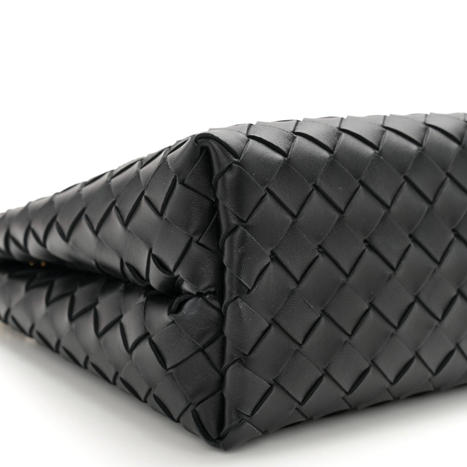 Bottega Veneta Nappa Intrecciato Small Andiamo With Chain Shoulder Bag Black 8 of 9