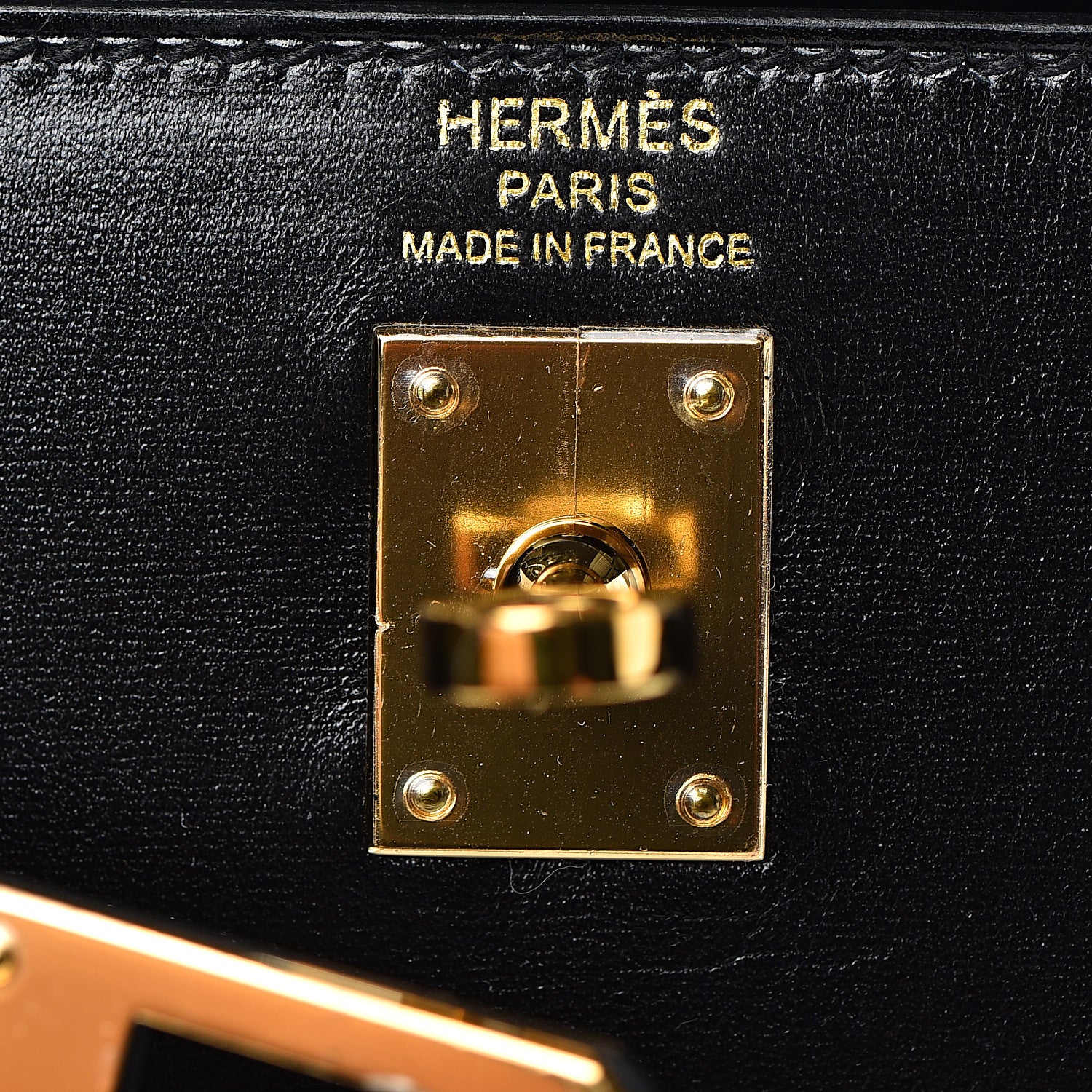 Hermes Box Kelly Sellier 25 Black 7 of 38