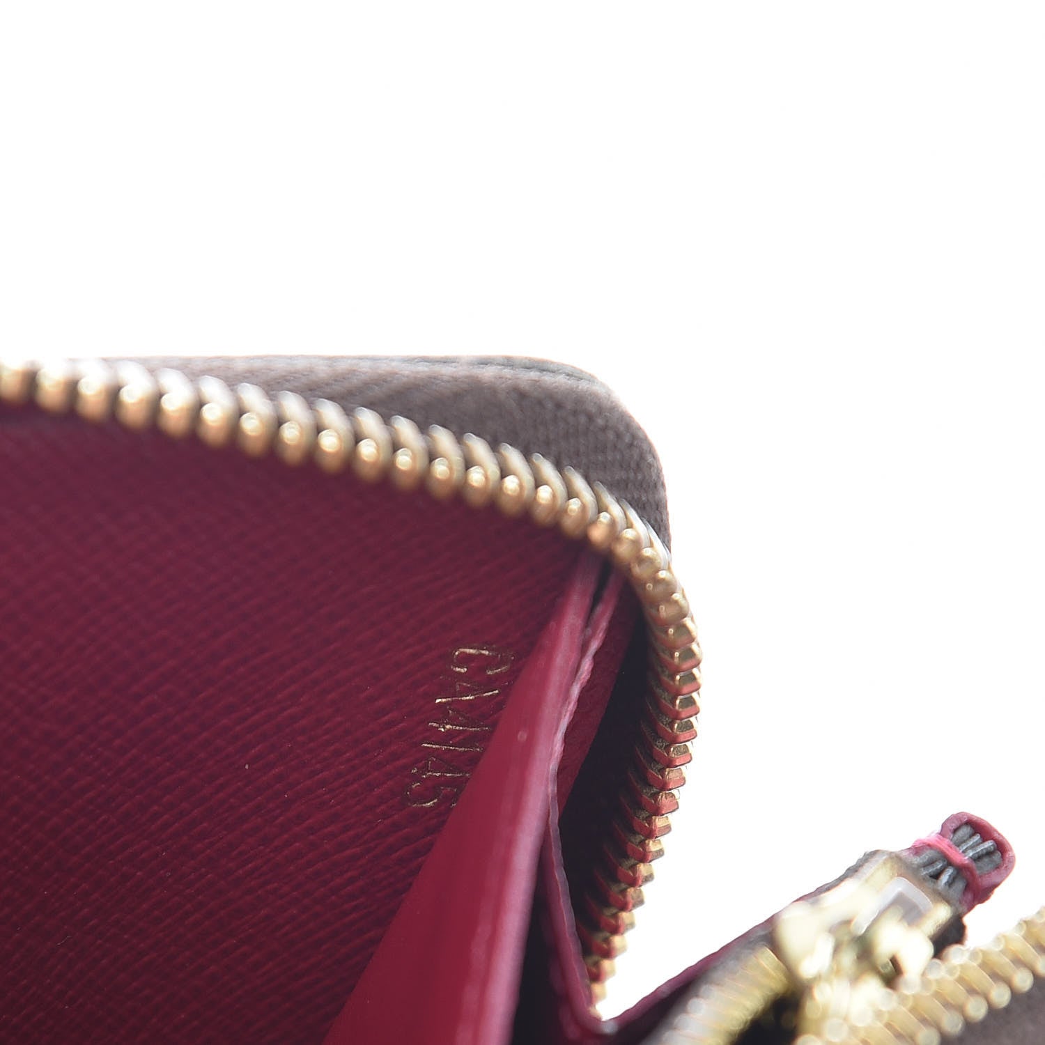 Louis Vuitton Monogram Clemence Wallet Fuchsia 7 of 10