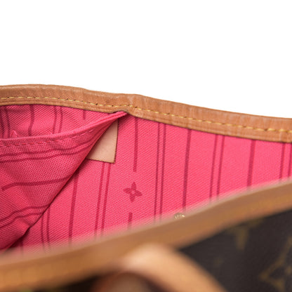 Louis Vuitton Monogram Roses Neverfull MM 6 of 13