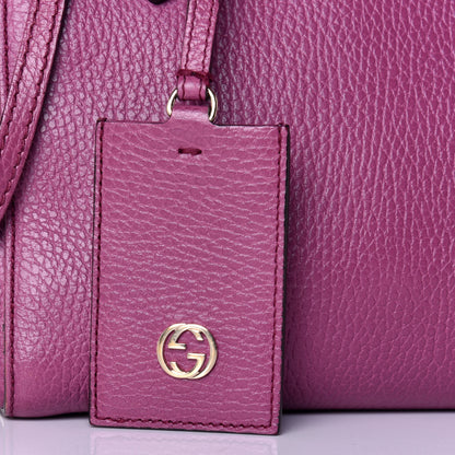 Gucci Dollar Calfskin Mini Swing Top Handle Bag Peonia Flower 10 of 11