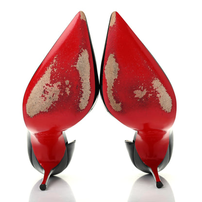 Christian Louboutin Patent Iriza 100 Pumps 36 Black 5 of 7