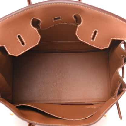 Hermes Togo Birkin 35 Gold 5 of 20