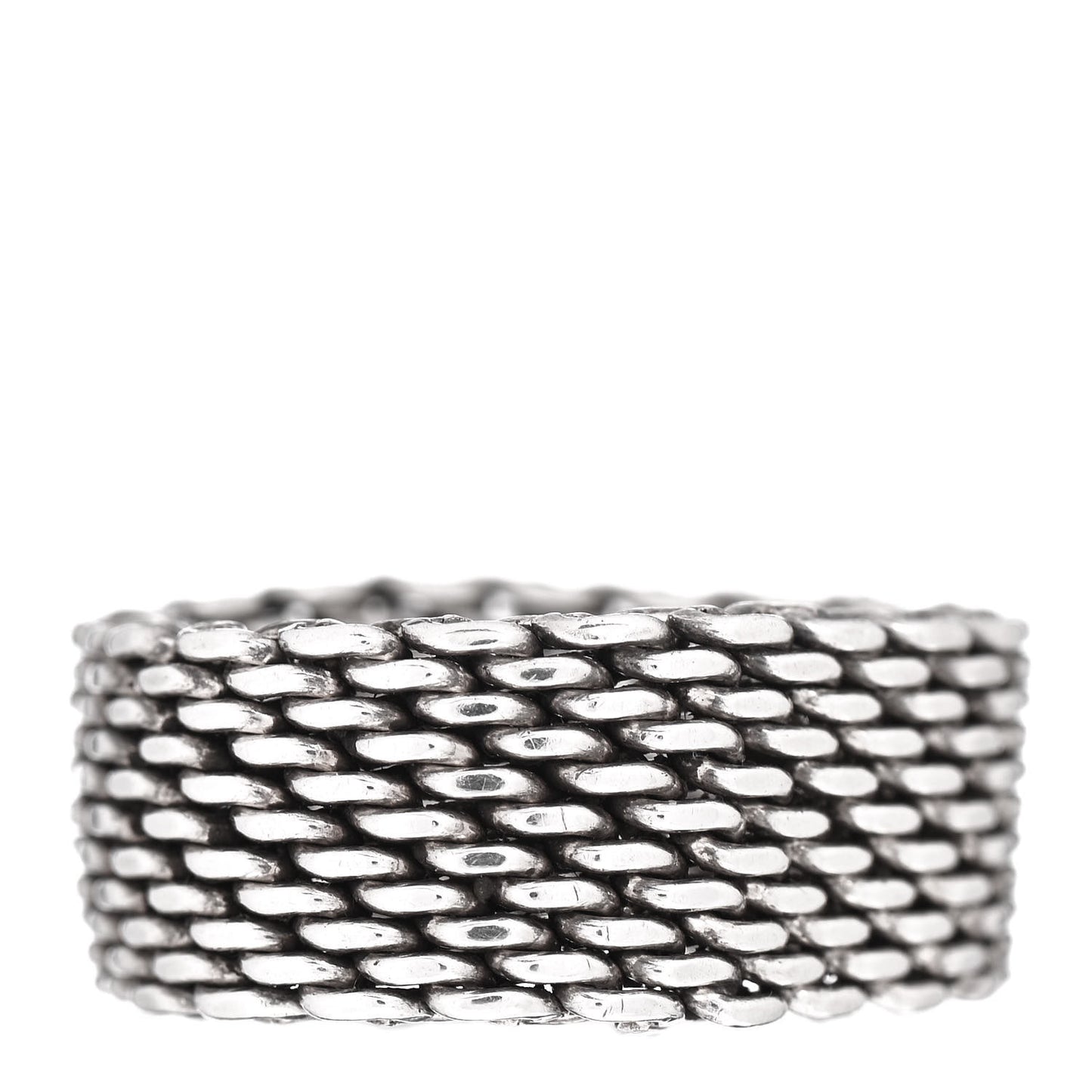 Sterling Silver Somerset Mesh Ring 57 8