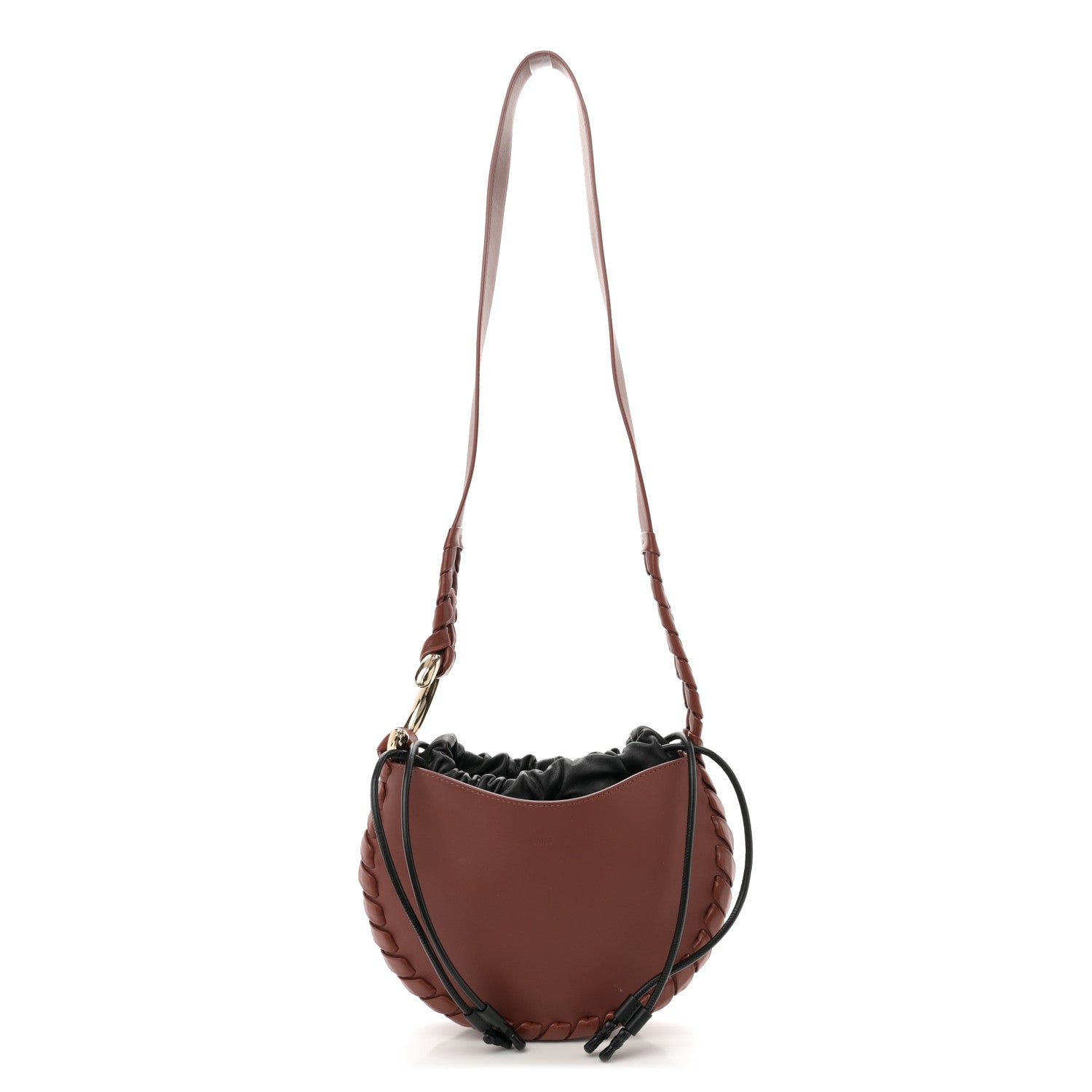 Chloe Calfskin Small Mate Hobo Henna Sepia Brown 1 of 12