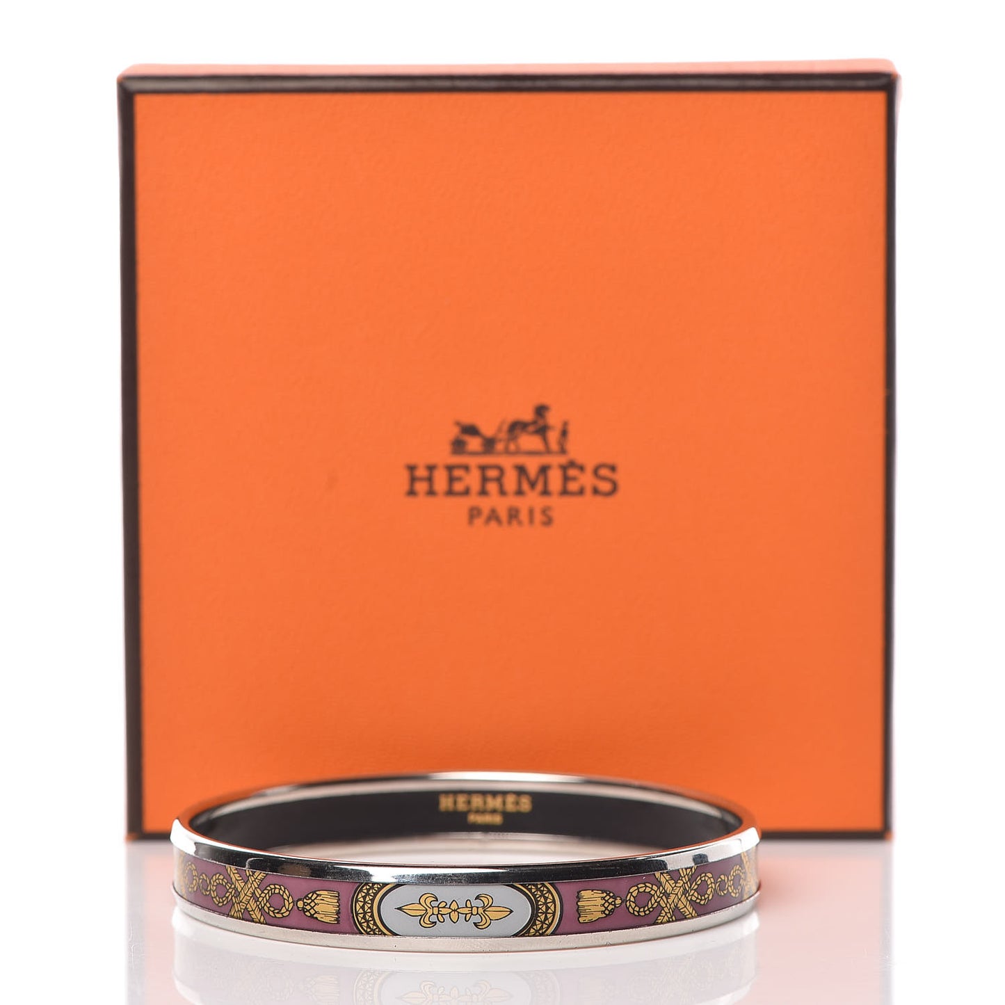 Enamel Printed Grand Apparat Narrow Bracelet 65
