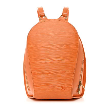 Louis Vuitton Epi Mabillon Backpack Mandarin 1 of 27