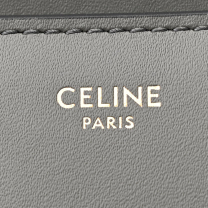 Celine Satinated Calfskin Small 16 Top Handle Bag Gray 7 of 12