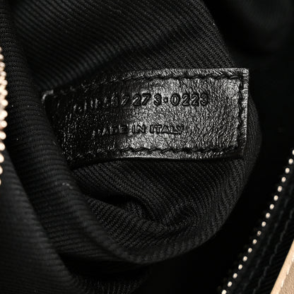Saint Laurent Vitello Large Rive Gauche Tote Sea Salt 7 of 10