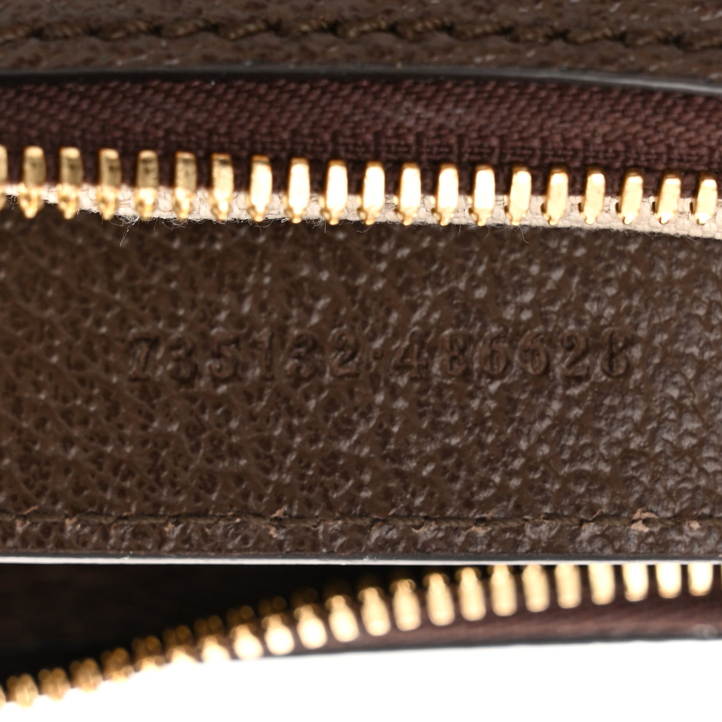 GG Supreme Monogram Textured Dollar Calfskin Web Small Ophidia GG Handbag Beige Ebony New Acero