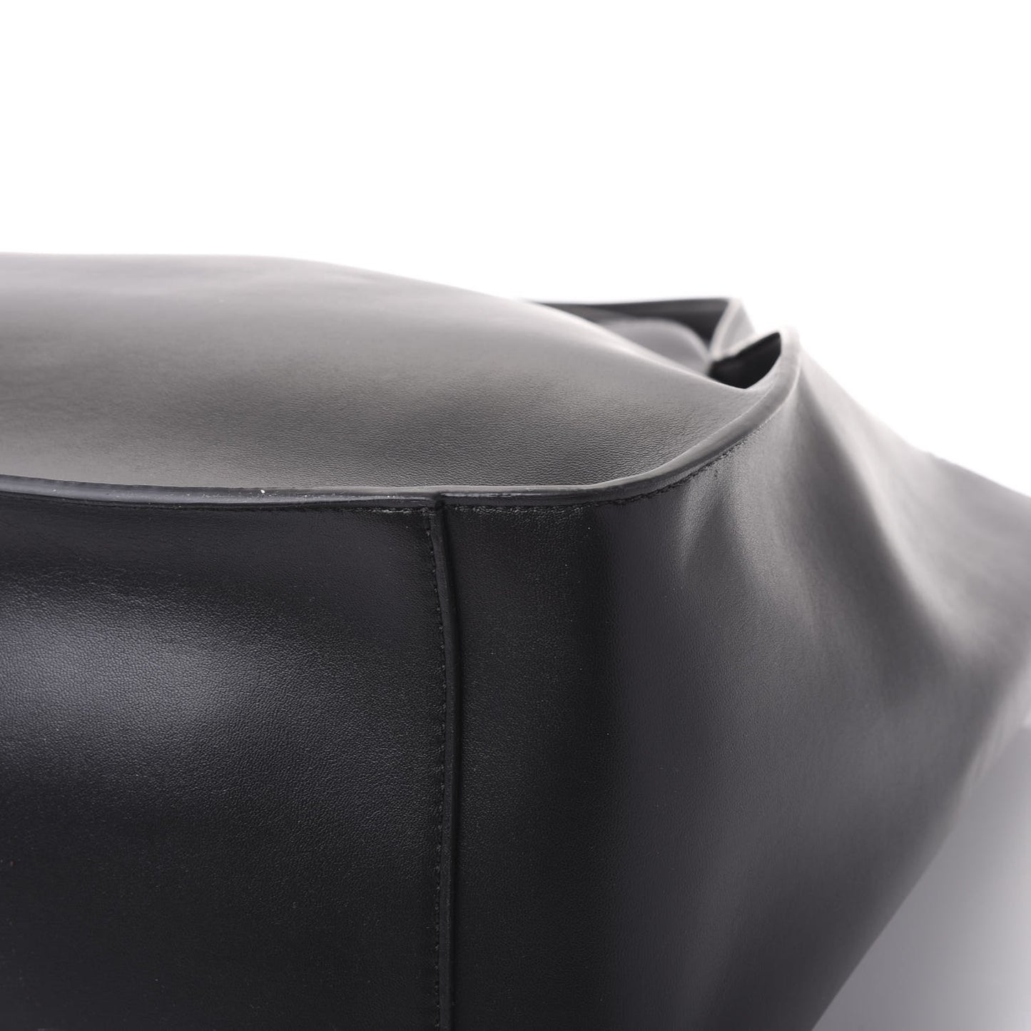 Eco Alter Nappa East West Perforated Tote Black