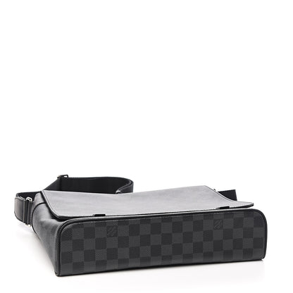 Louis Vuitton Damier Graphite District MM 3 of 9