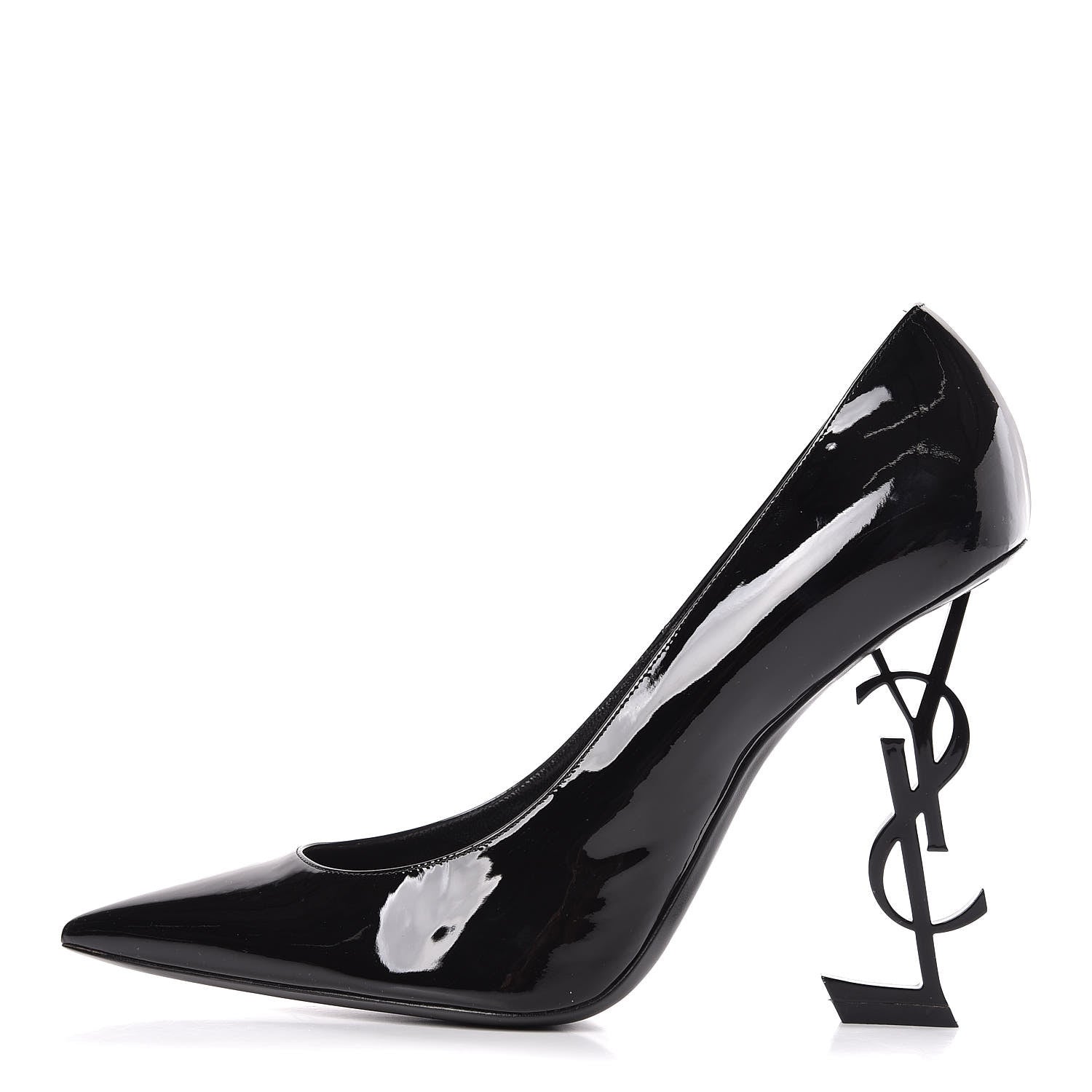Saint Laurent Patent Opyum 110 Pumps 42 Black 1 of 8