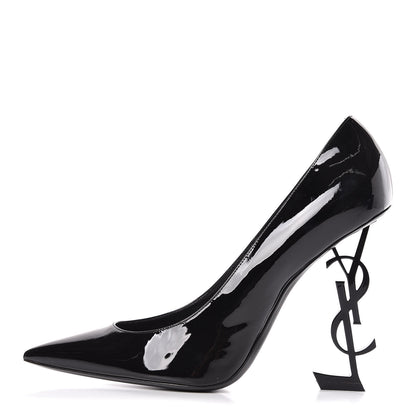 Saint Laurent Patent Opyum 110 Pumps 42 Black 1 of 8