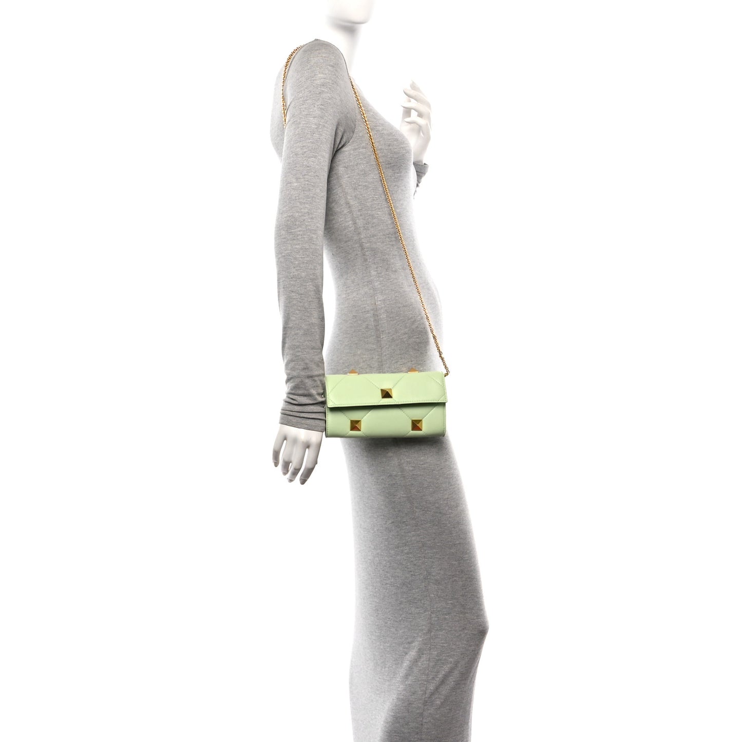 Nappa Roman Stud Wallet on Chain Ambrosia
