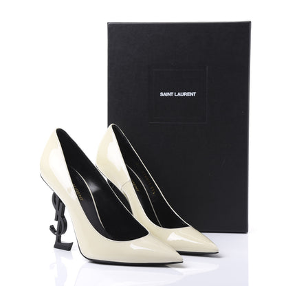 Saint Laurent Patent Opyum 110 Pumps 37.5 Neutro 9 of 9