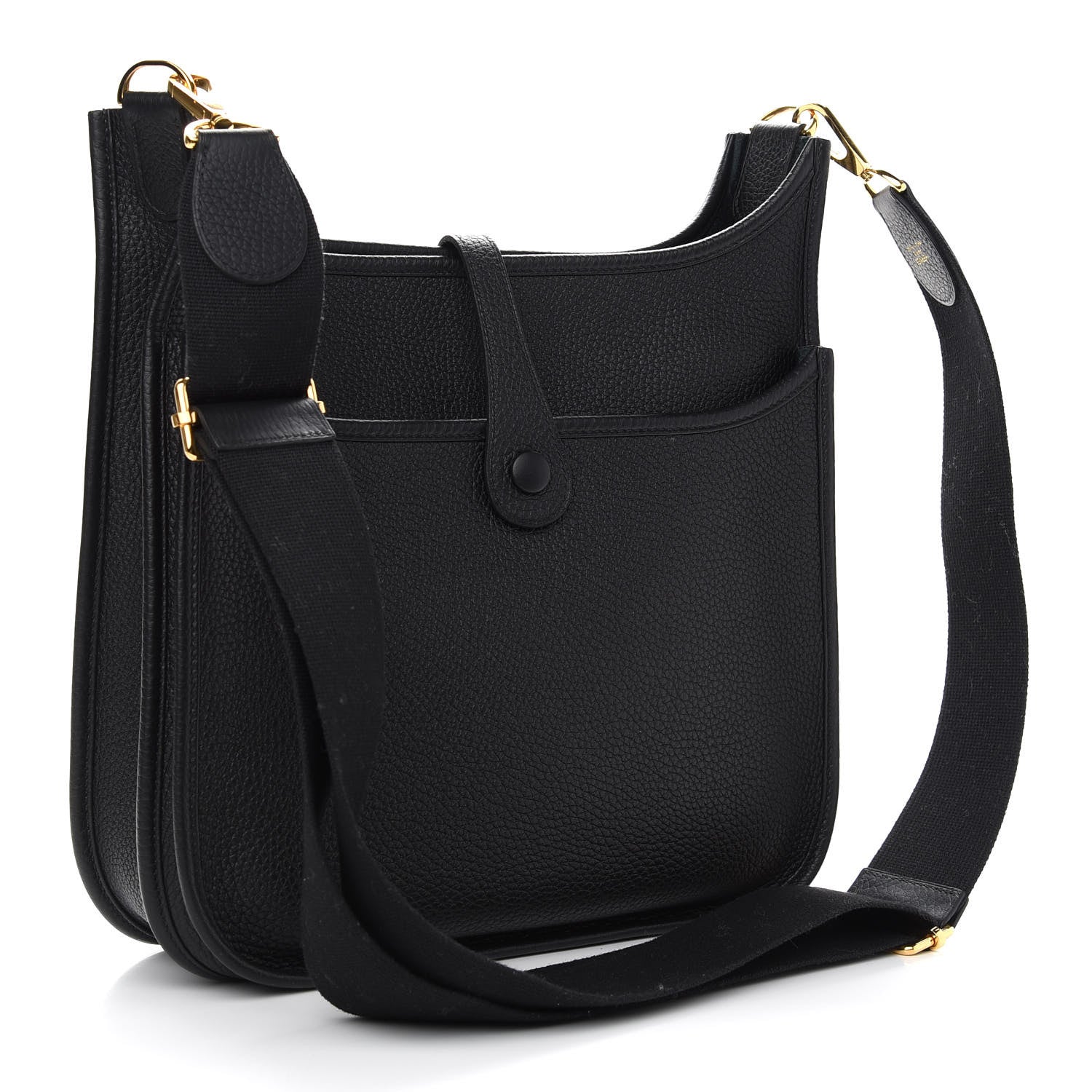 Hermes Taurillon Clemence Evelyne III PM Black 3 of 11