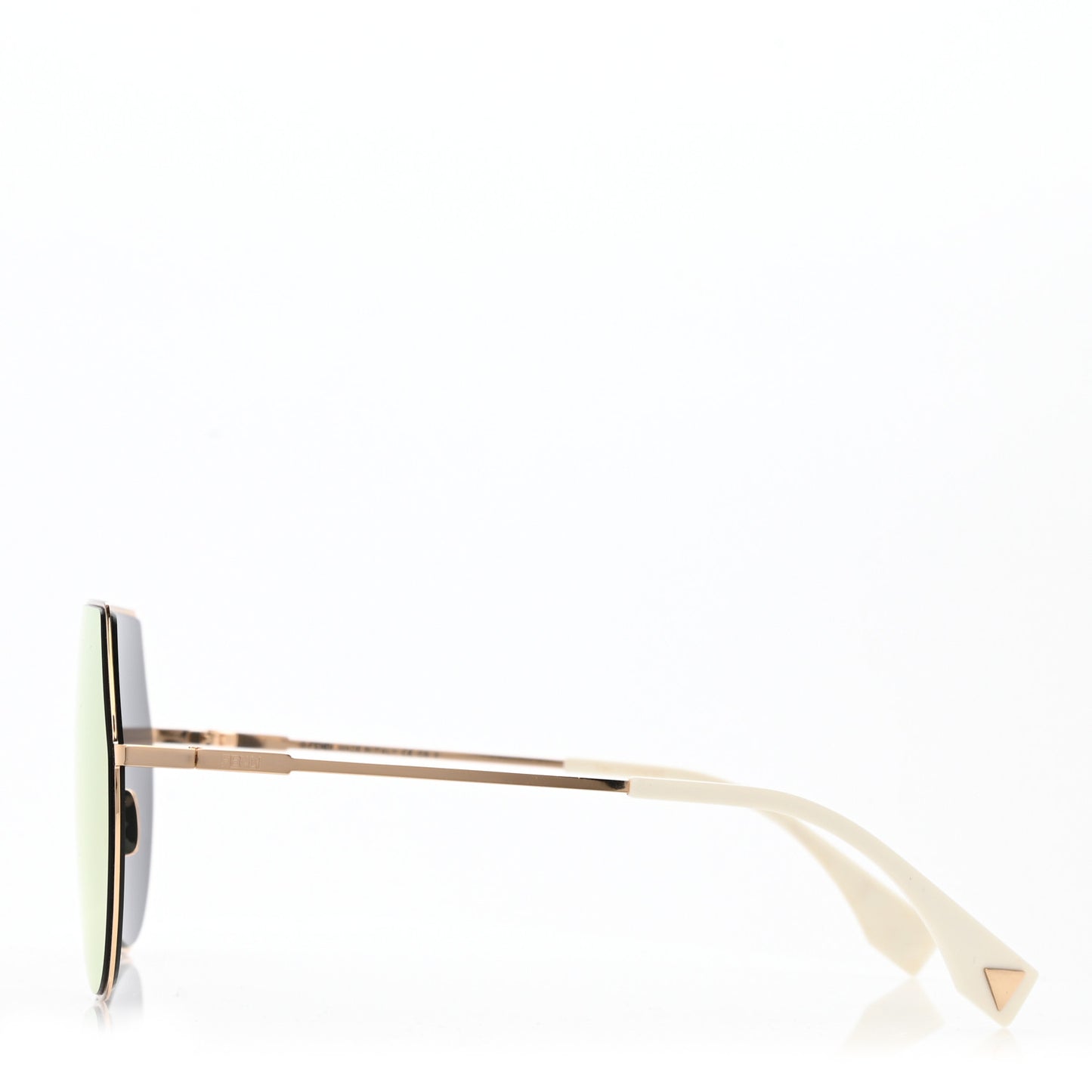 Metal Mirrored Eyeline Sunglasses FF 0193/S Matte Rose Gold