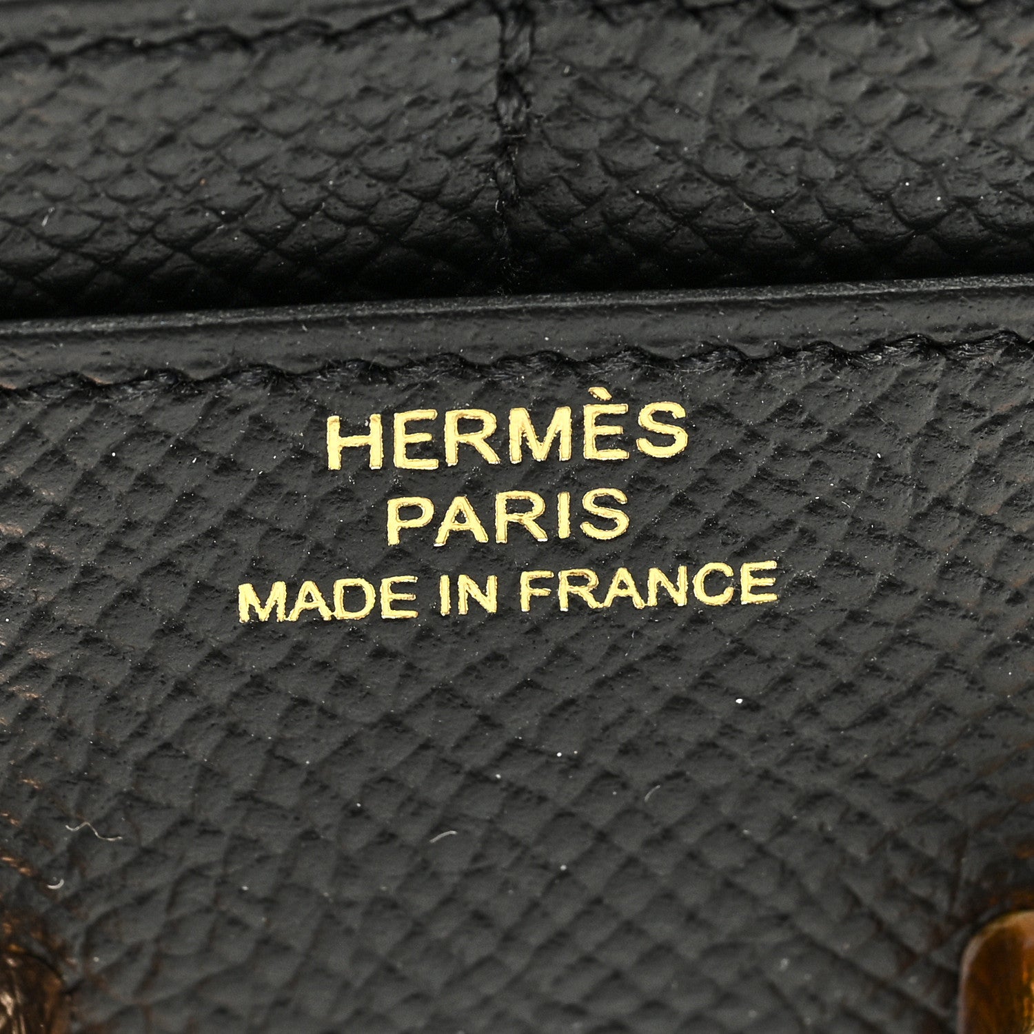 Hermes Epsom Constance Compact Passant Wallet Black 6 of 6