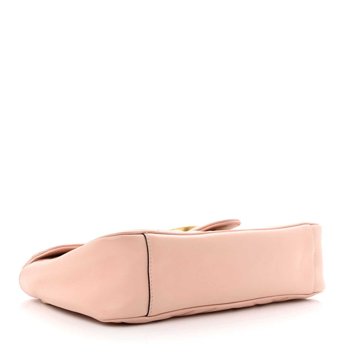 Calfskin Matelasse Small GG Marmont Shoulder Bag Perfect Pink