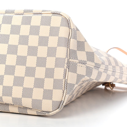 Louis Vuitton Damier Azur Neo Neverfull MM Rose Ballerine 11 of 11