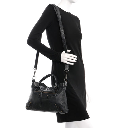 Balenciaga Agneau Classic Hardware Town Black 2 of 9