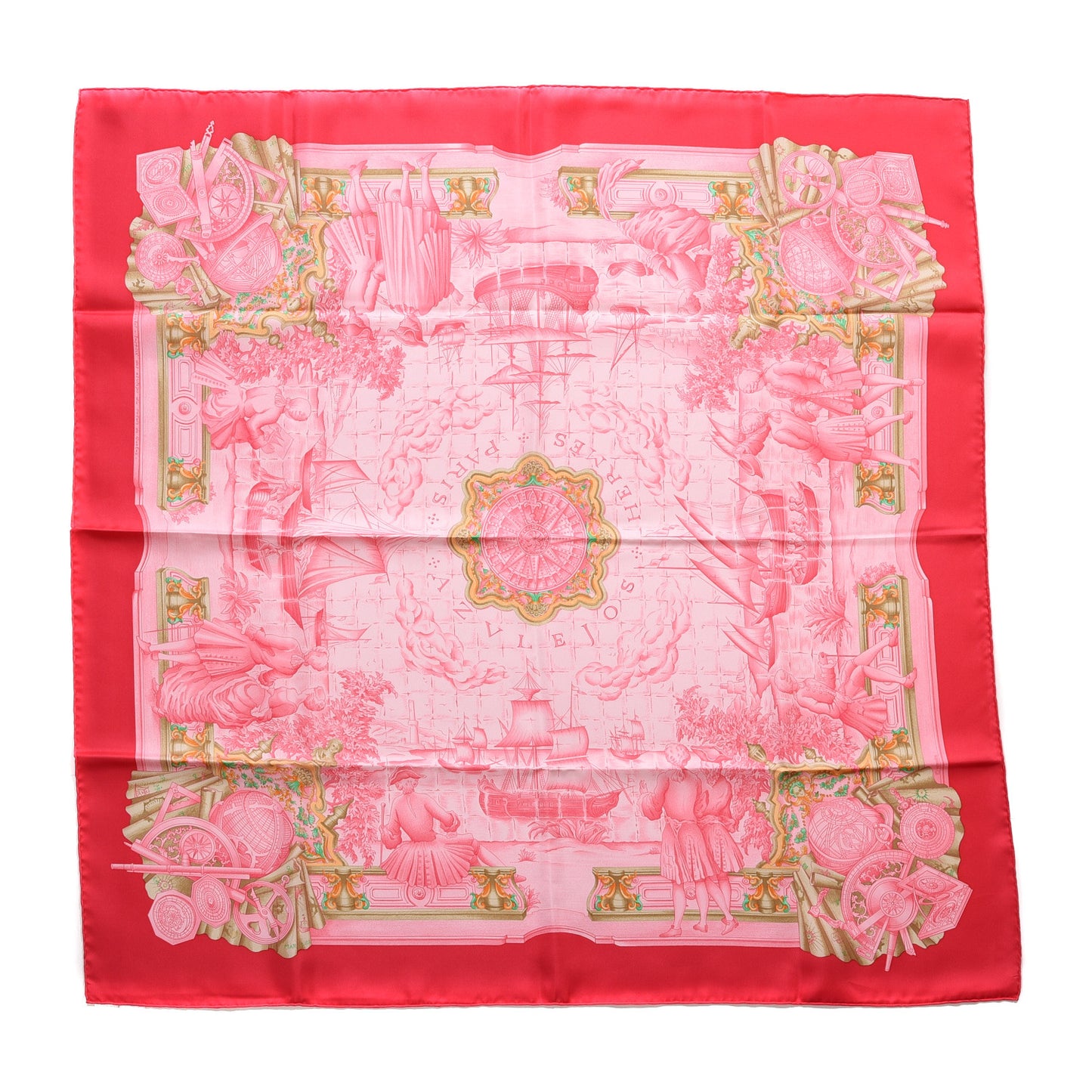 Silk Azulejos 90 Scarf