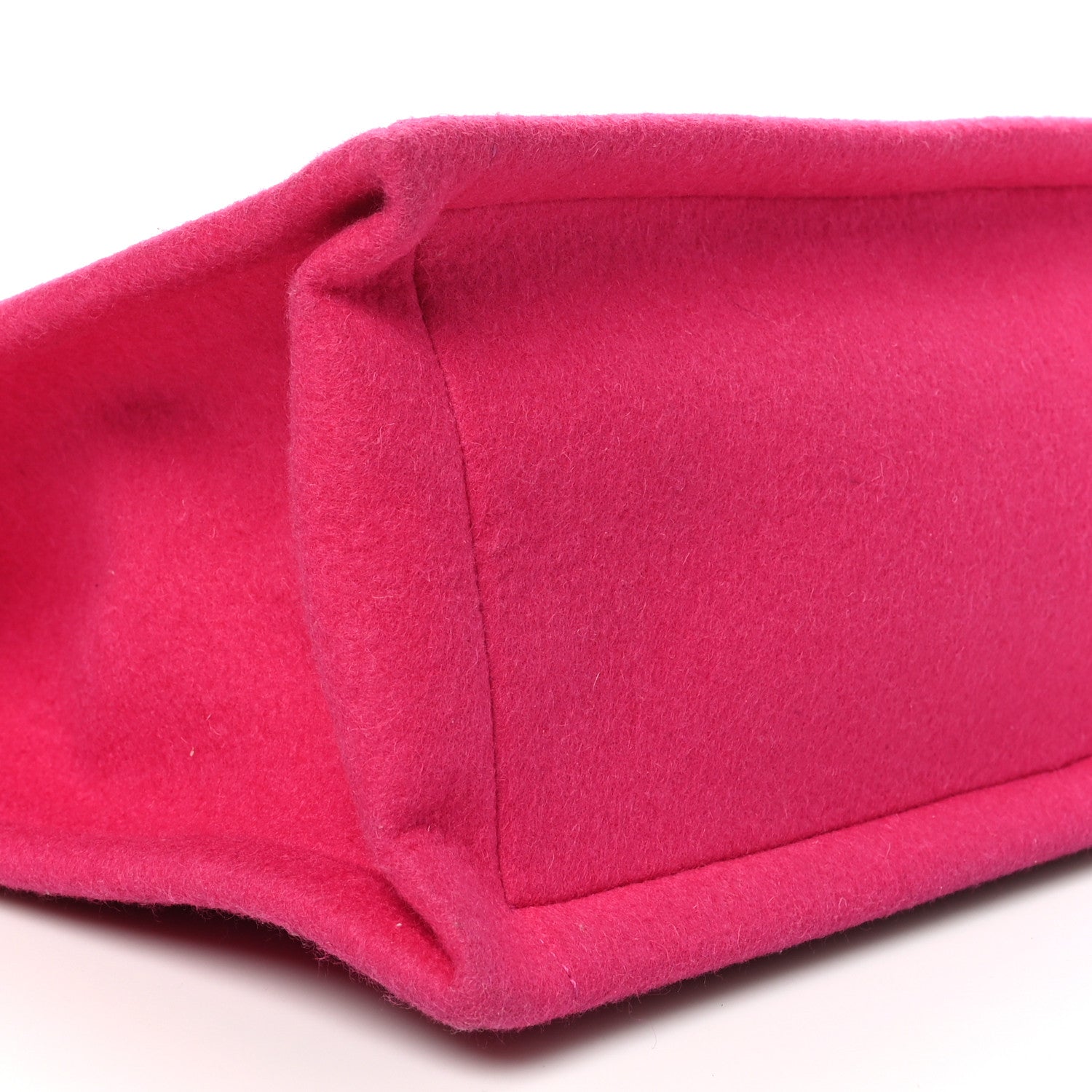 Saint Laurent Wool Rive Gauche Tote Fuchsia 9 of 13