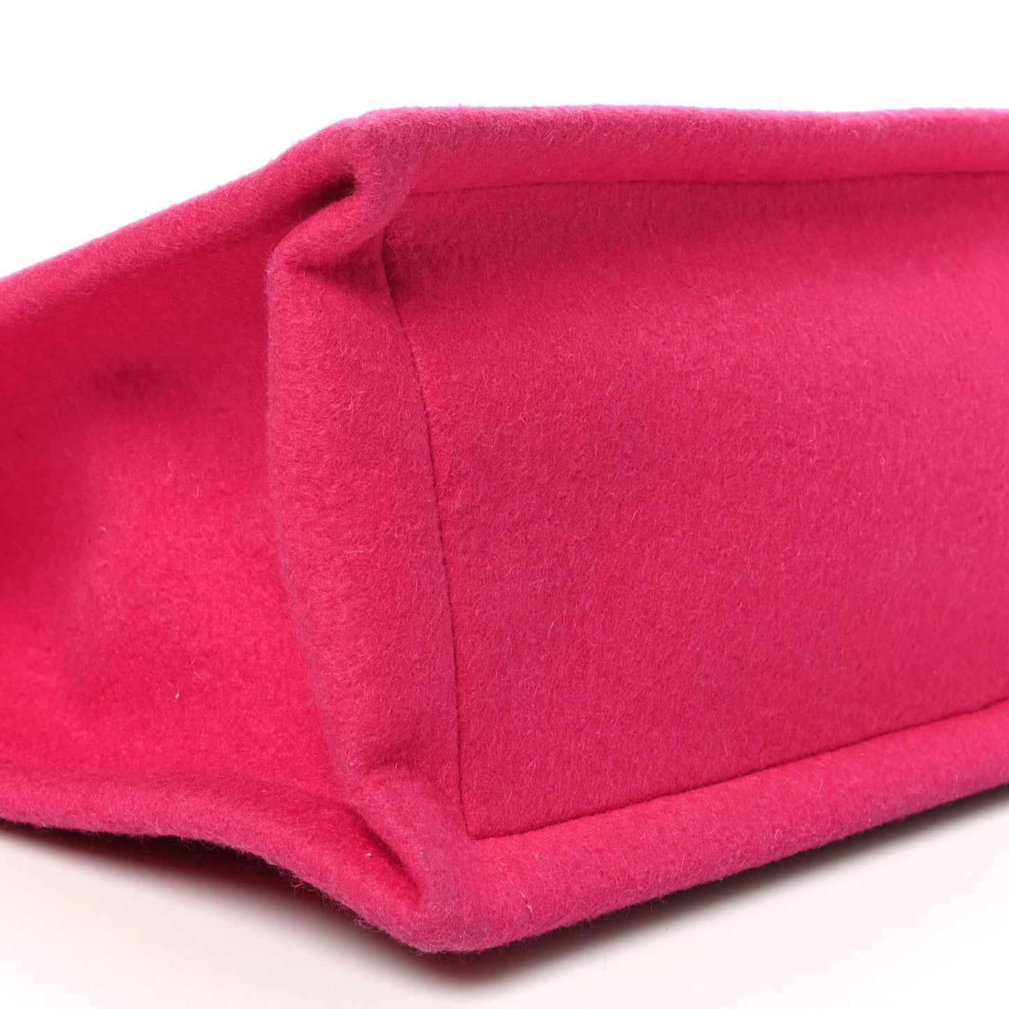 Wool Rive Gauche Tote Fuchsia