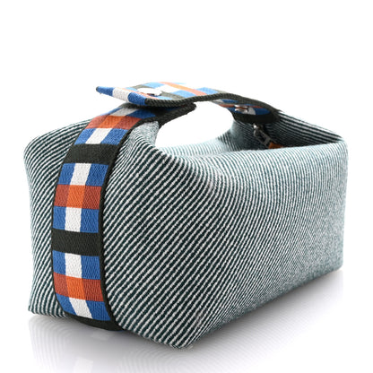 Hermes Wool Small Bride-A-Brac H Natte Pouch Vert Foret 4 of 6