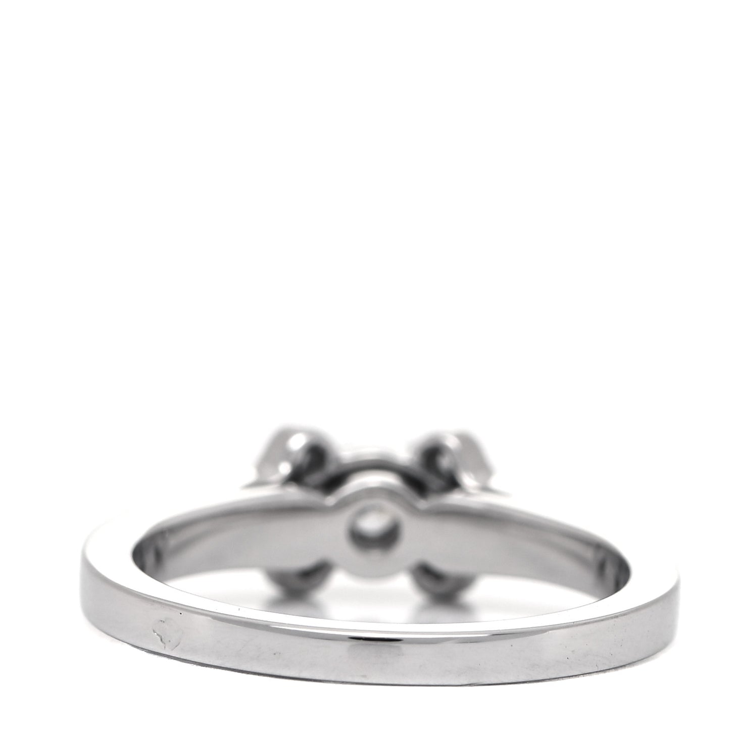 Platinum Diamond .18ct Ballerine Solitaire Engagement Ring 47 4