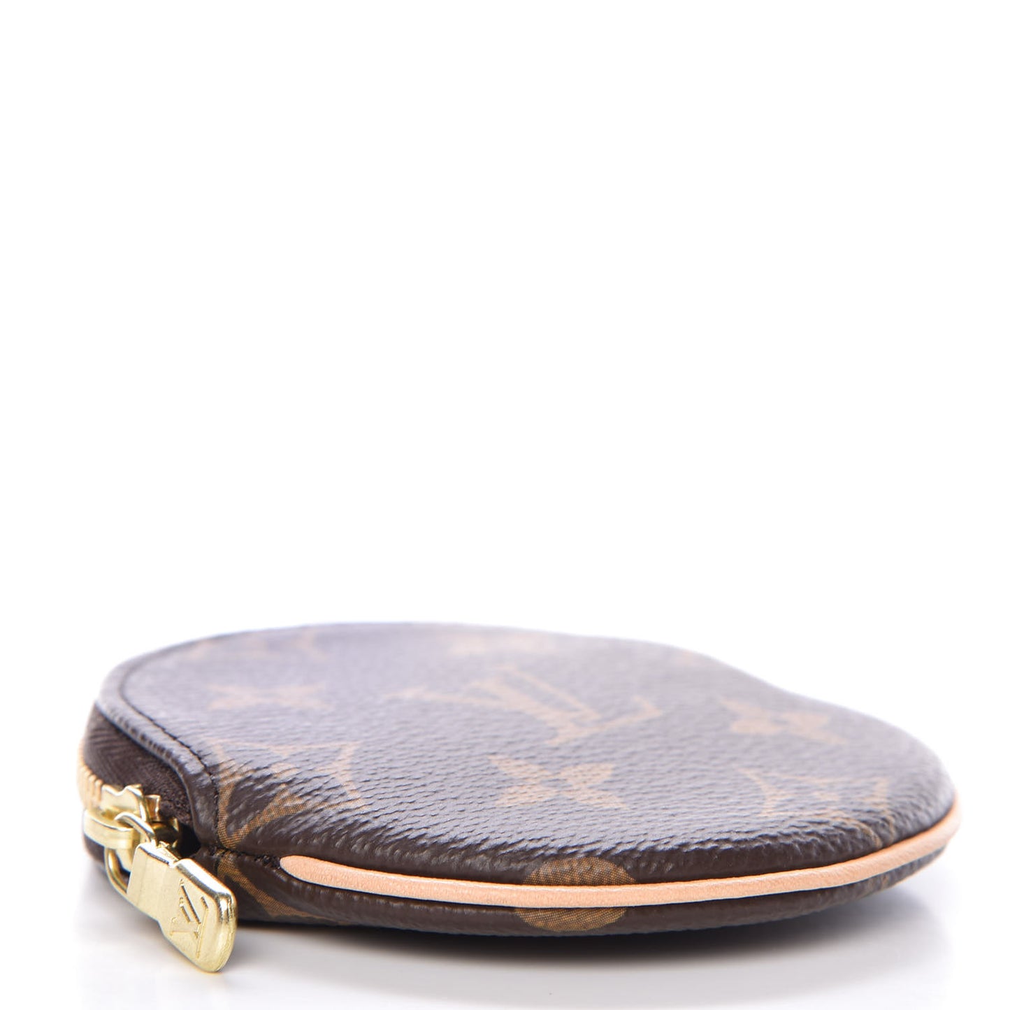 Monogram Round Coin Purse