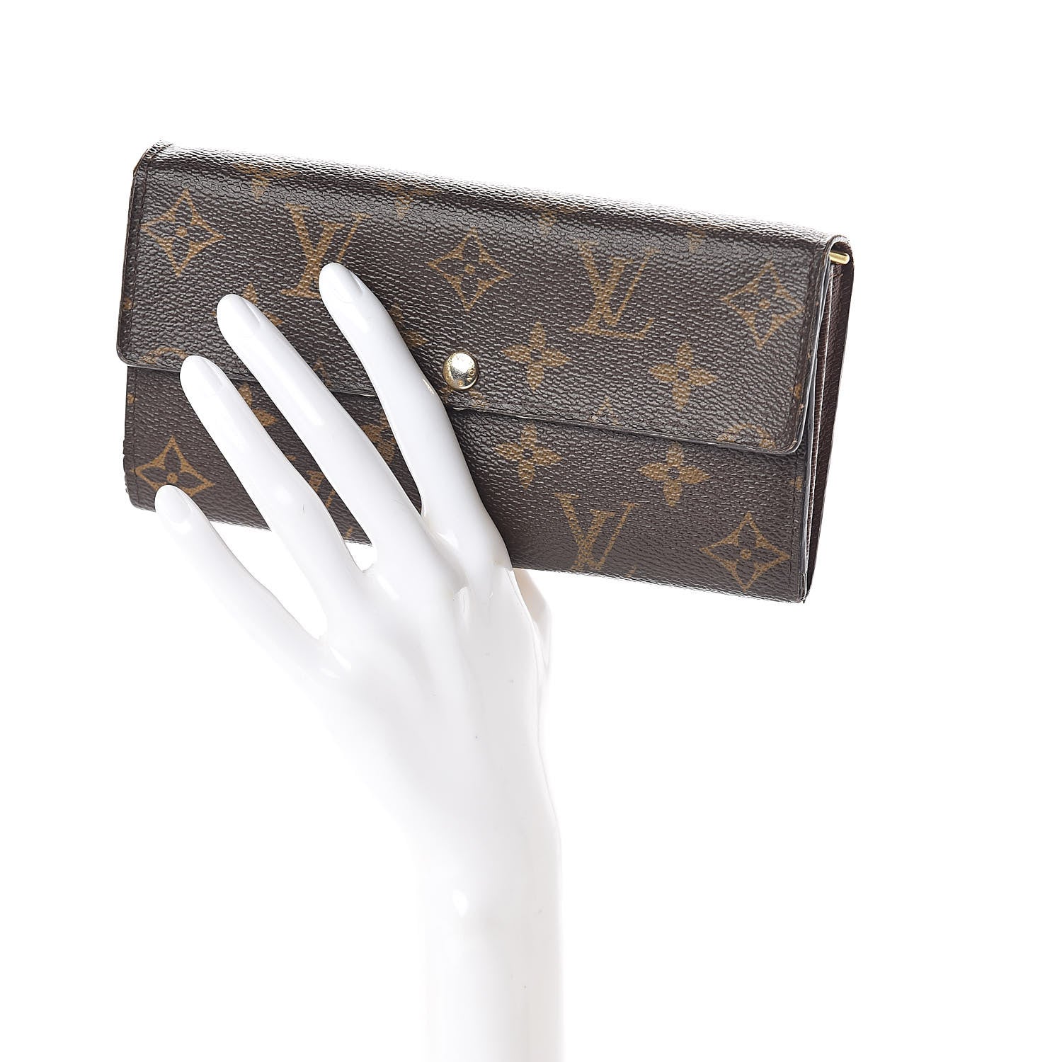 Louis Vuitton Monogram Sarah Wallet 2 of 12