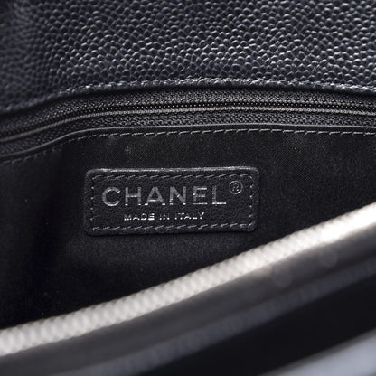 Chanel Caviar Quilted Grand Shopping Tote GST Black 5 of 10
