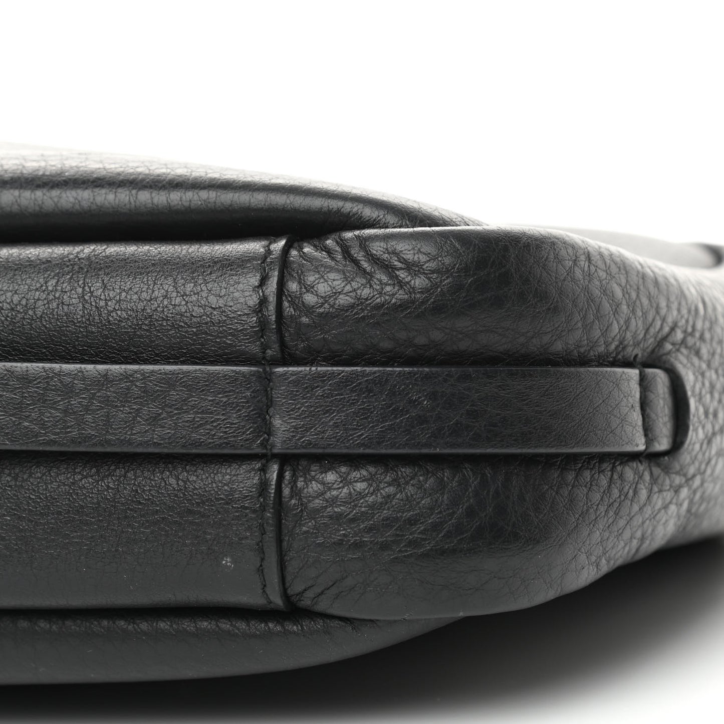 Calfskin Logo S Everyday Camera Bag Black