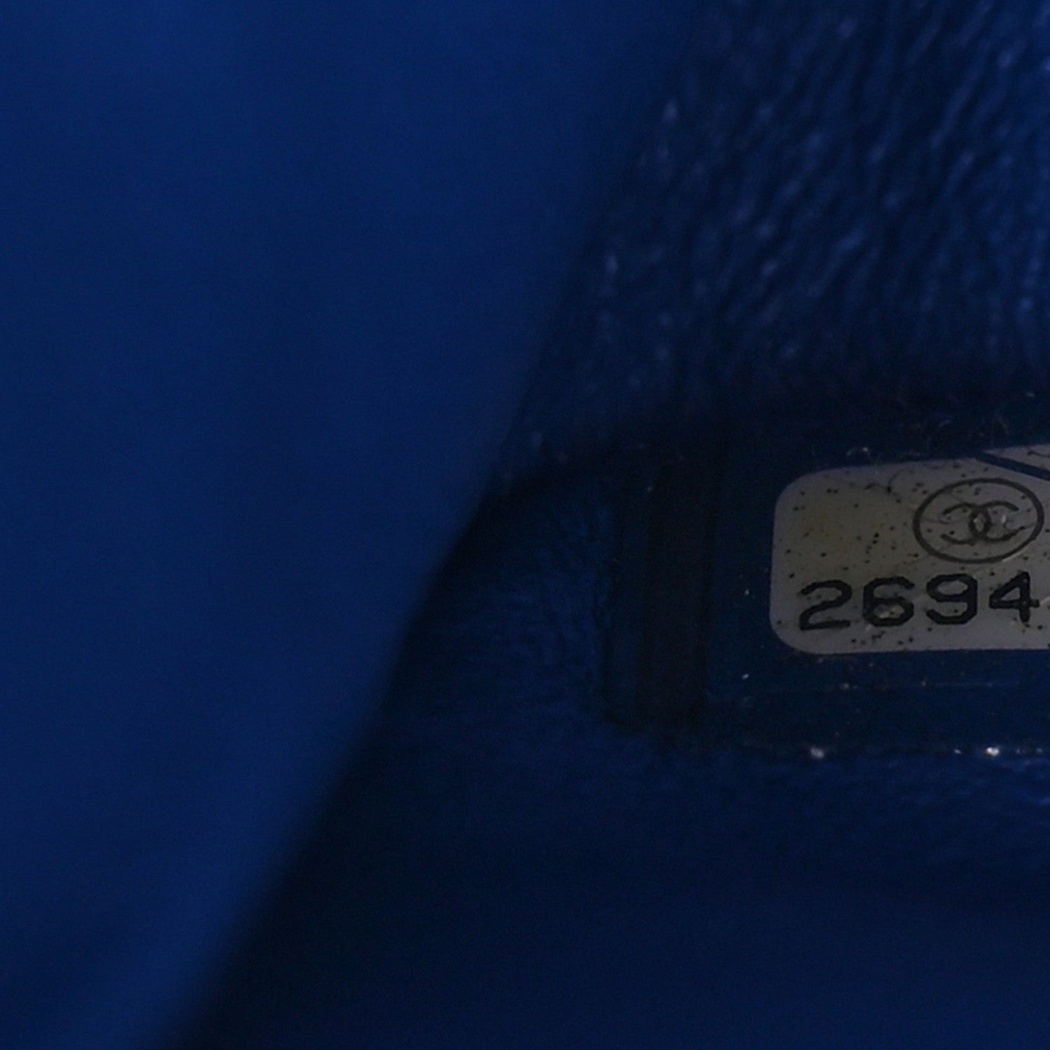 Chanel Lambskin Quilted Medium Double Flap Blue 7 of 10