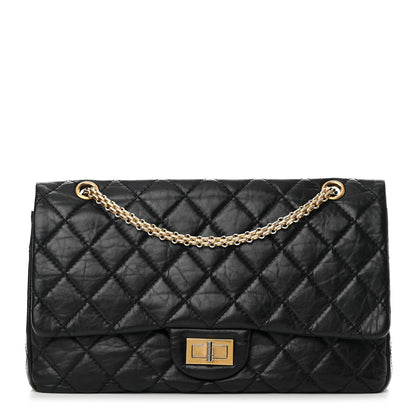 Chanel Aged Calfskin Quilted 2.55 Reissue 227 Flap Black 1 of 15