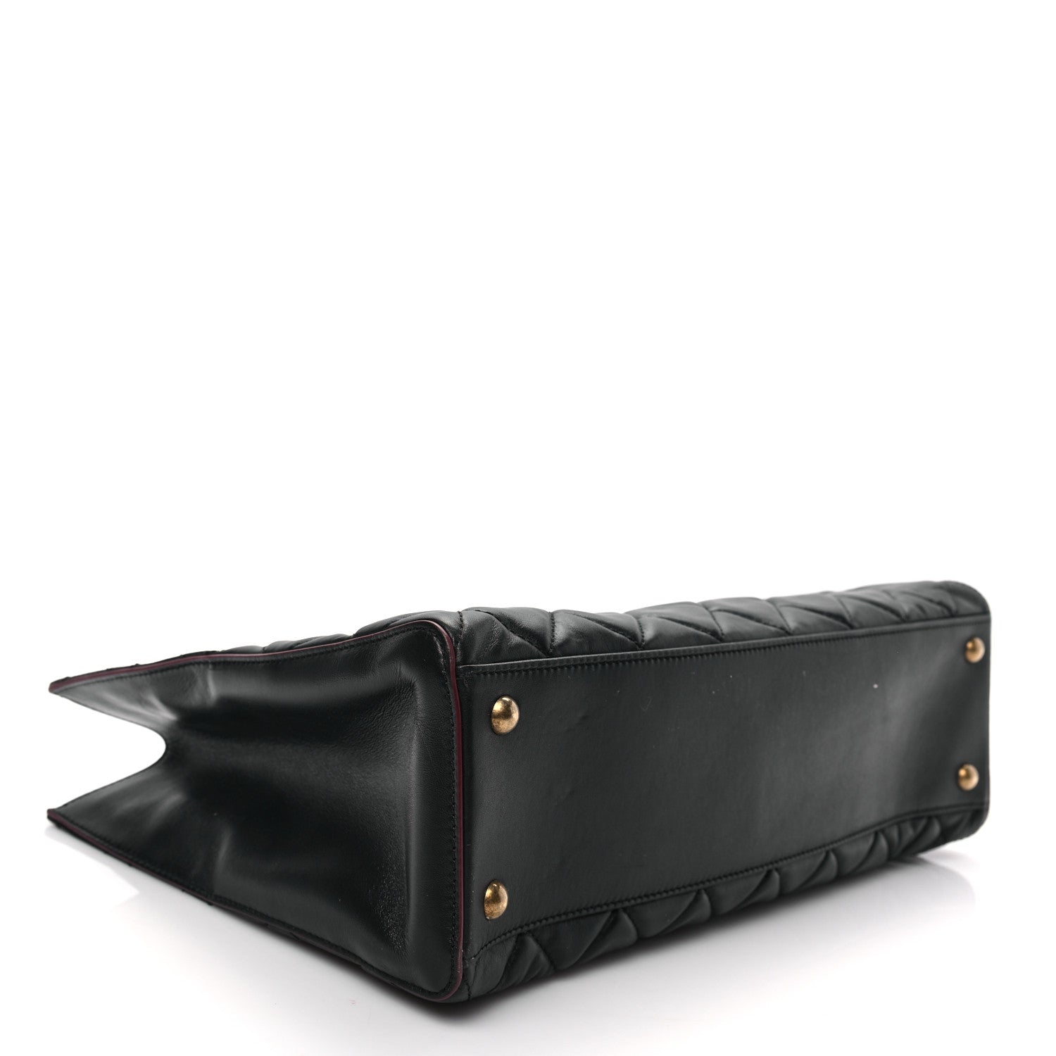 Chanel Calfskin Quilted Perfect Edge Tote Black 4 of 9