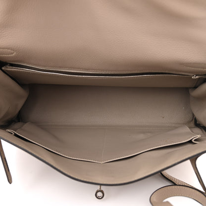 Hermes Togo Kelly Retourne 35 Gris Tourterelle 5 of 17