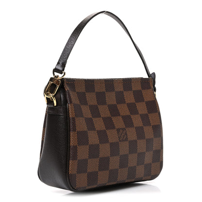 Louis Vuitton Damier Ebene Trousse Make Up Bag Pochette 3 of 10