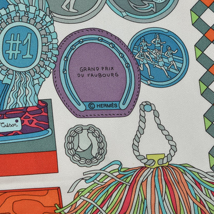 Hermes Silk Les Trophees Scarf 90 3 of 4