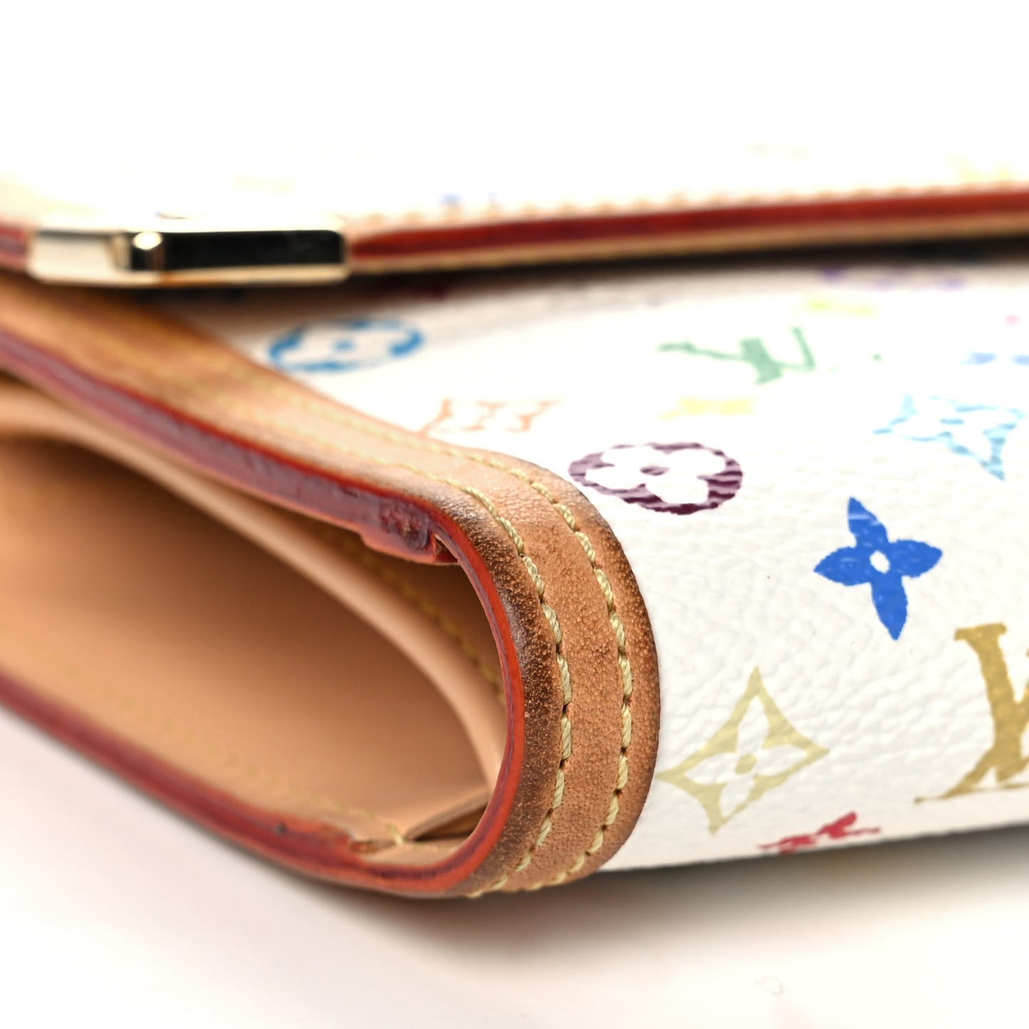 Monogram Multicolor Porte Tresor International Wallet White