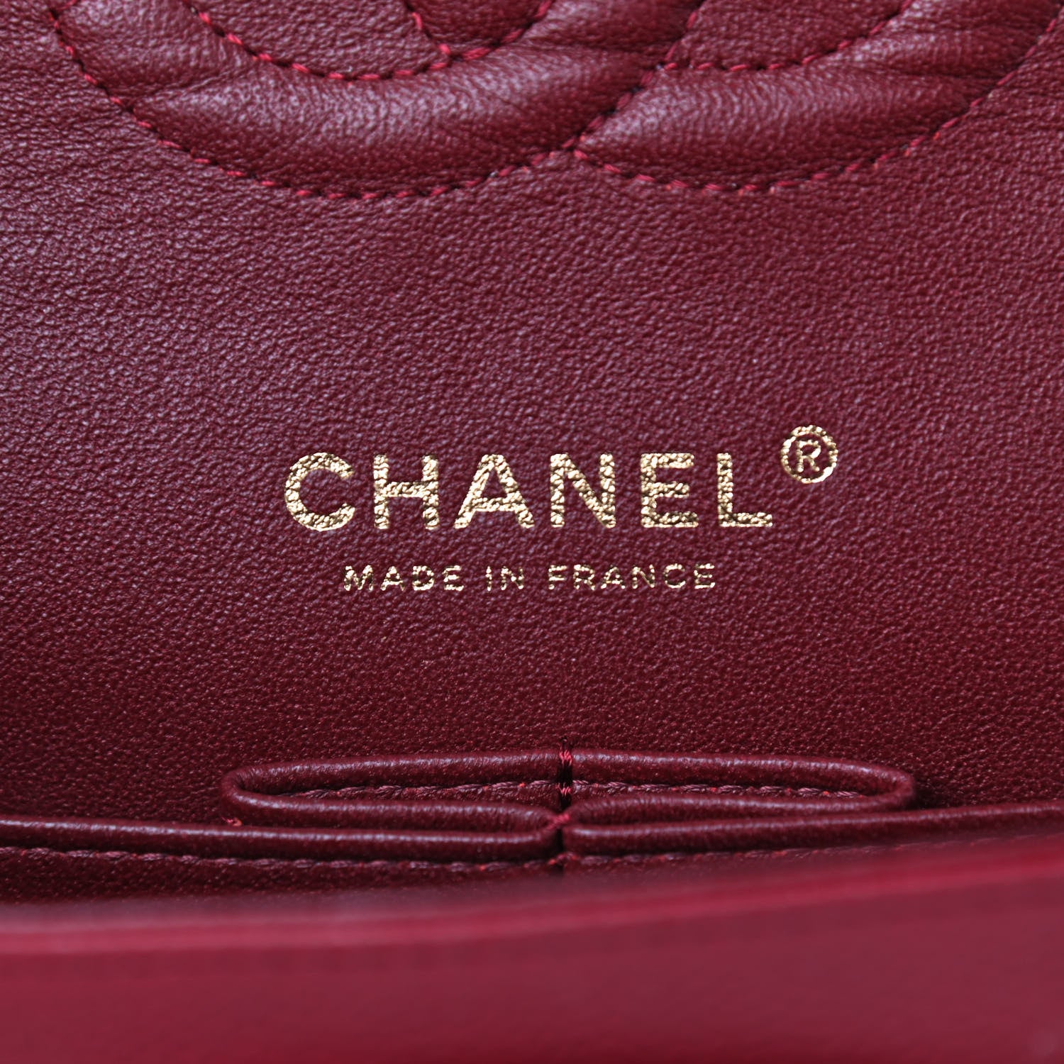 Chanel Caviar Quilted Medium Double Flap Red 7 of 10