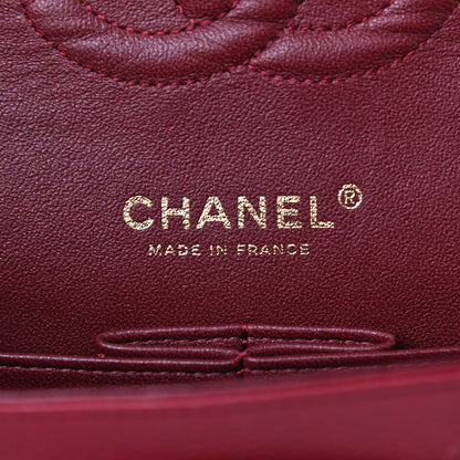 Chanel Caviar Quilted Medium Double Flap Red 7 of 10