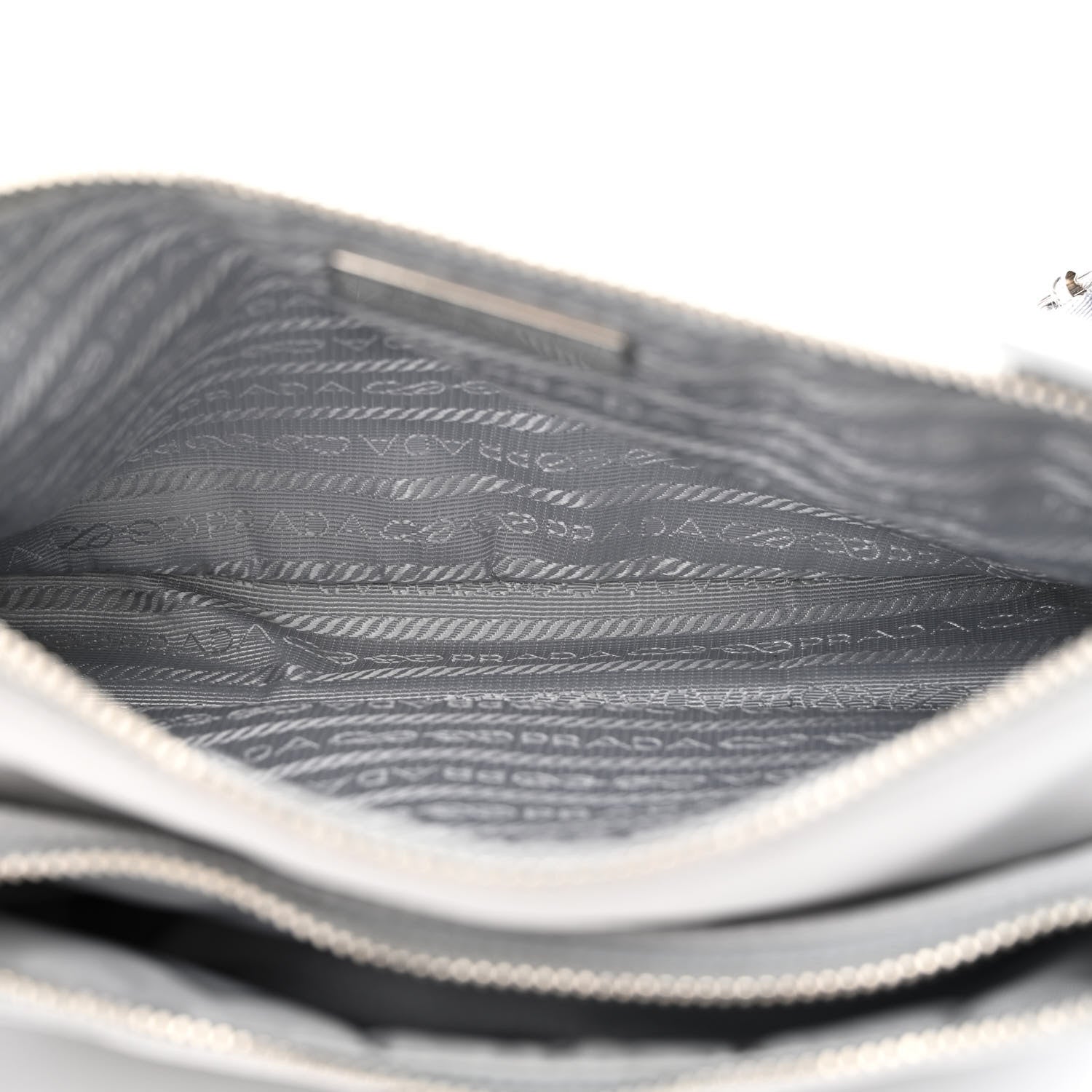 Prada Nylon Re-Edition Shoulder Bag Fiordaliso 5 of 15