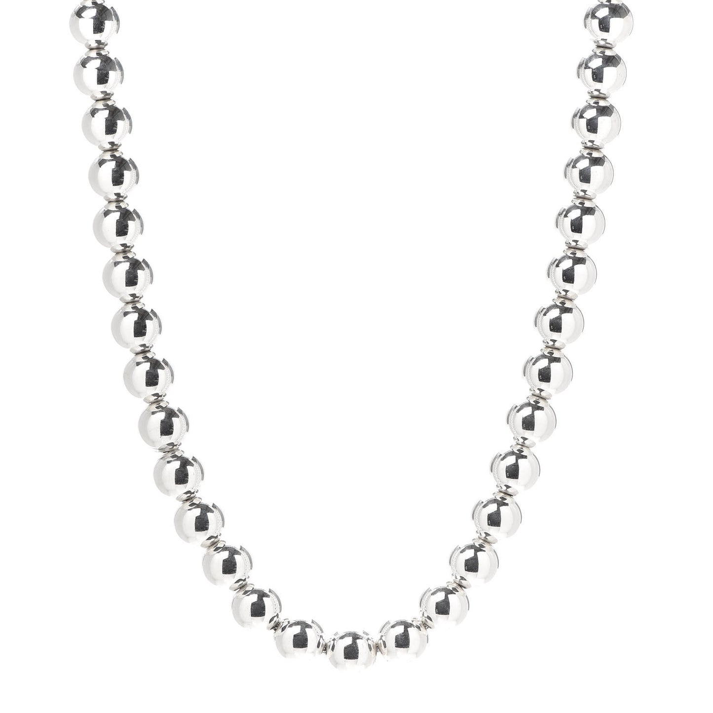 Sterling Silver 10mm HardWear Ball Necklace