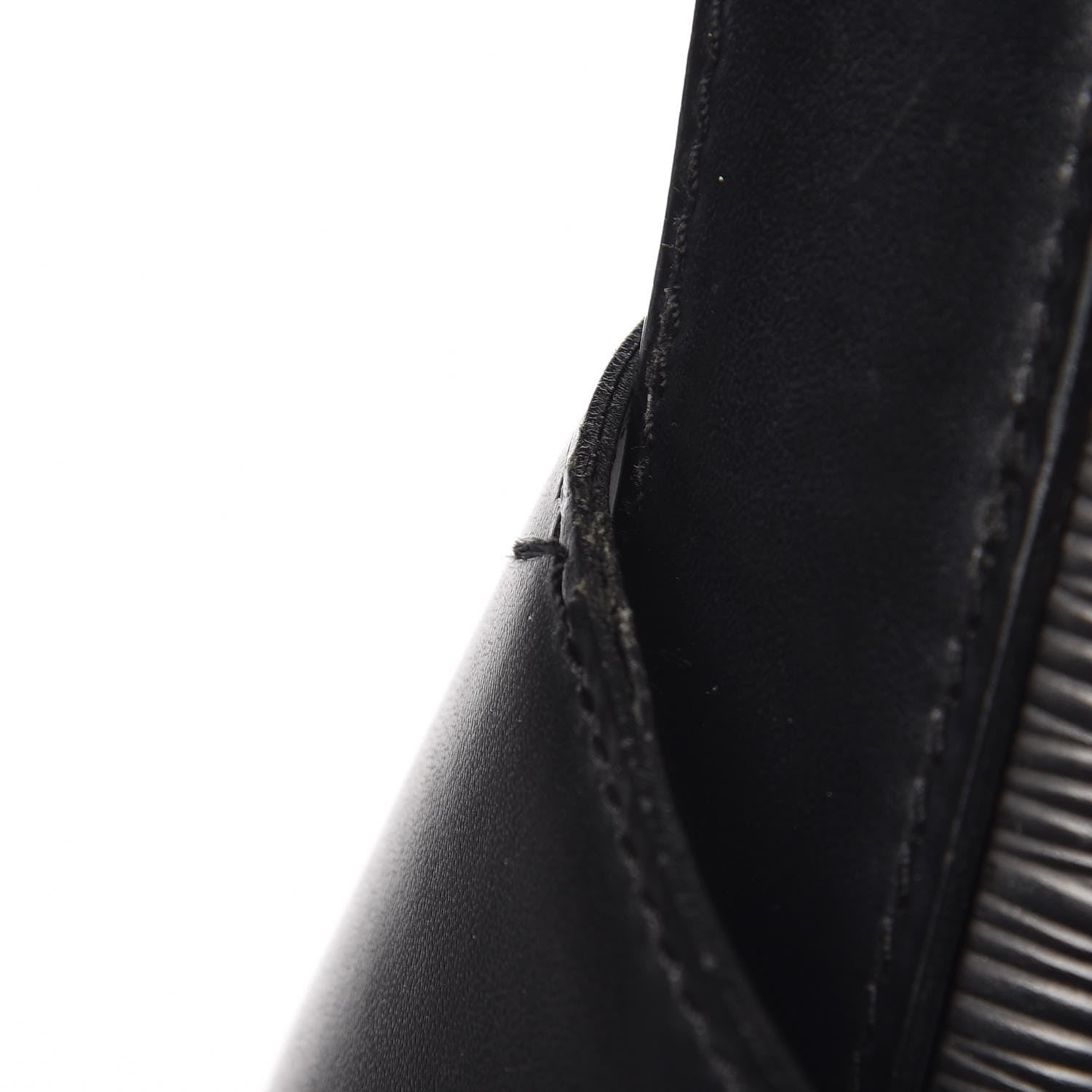 Louis Vuitton Epi Sac D'Epaule GM Black 9 of 10