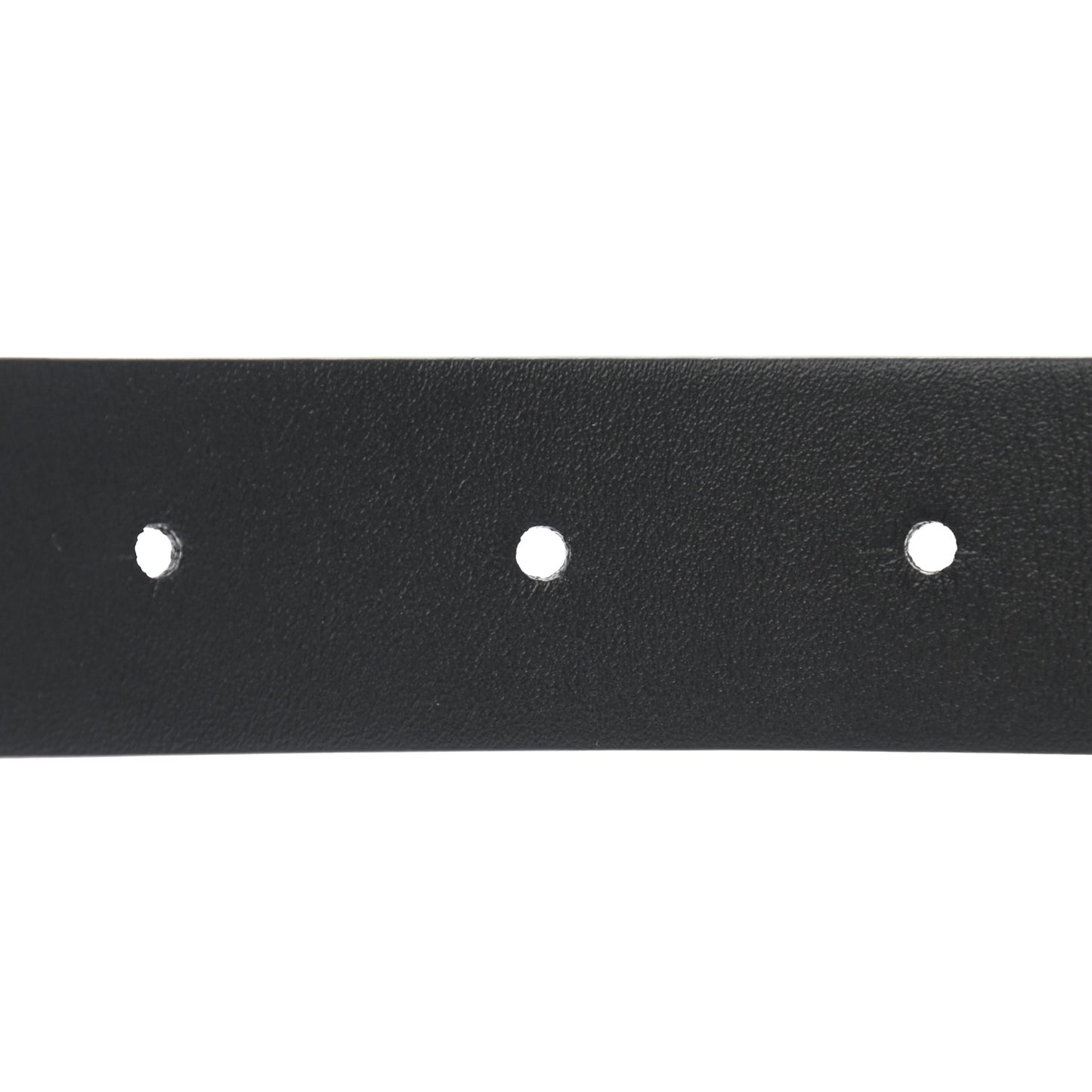 Calfskin Paris Button CC Belt 80 32 Black